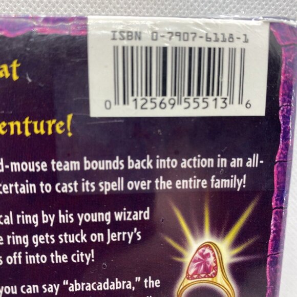 Tom and Jerry The Magic Ring (VHS, 2002, Slip Sleeve) Warner Bros. - Picture 4 of 11